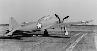 The “Akutan Zero,” repaired and painted with American markings for testing. This captured Zero was later destroyed in a ramp accident. (NASA)